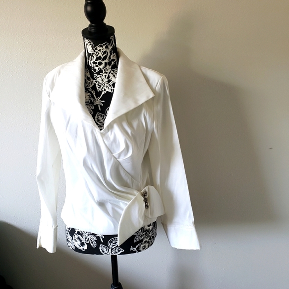 White Jr Niles blouse - Picture 1 of 8